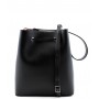 Saffiano Leather bucket bag