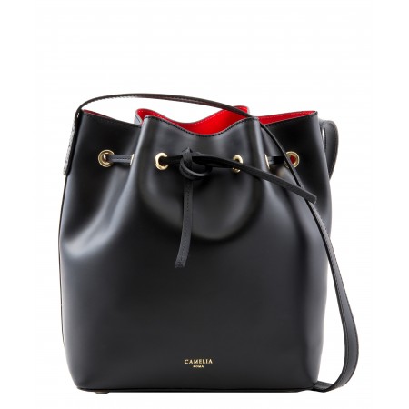 Leather bucket bag - Camelia Roma