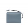 Grained leather shoulder bag