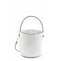 Saffiano Leather bucket bag