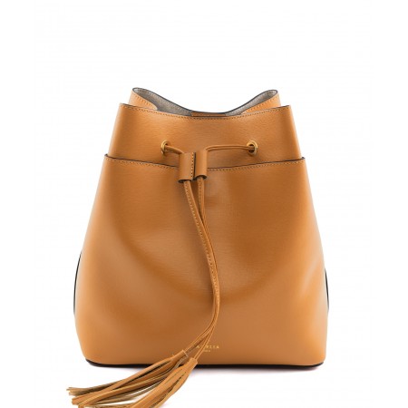 Saffiano Leather Handbag - Camelia Roma