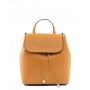 Saffiano leather backpack