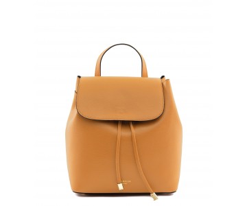 Saffiano leather backpack