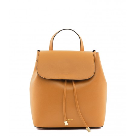 Saffiano leather backpack