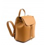 Saffiano leather backpack