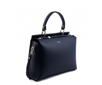 Camelia Roma - Your mini saffiano leather handbag in black