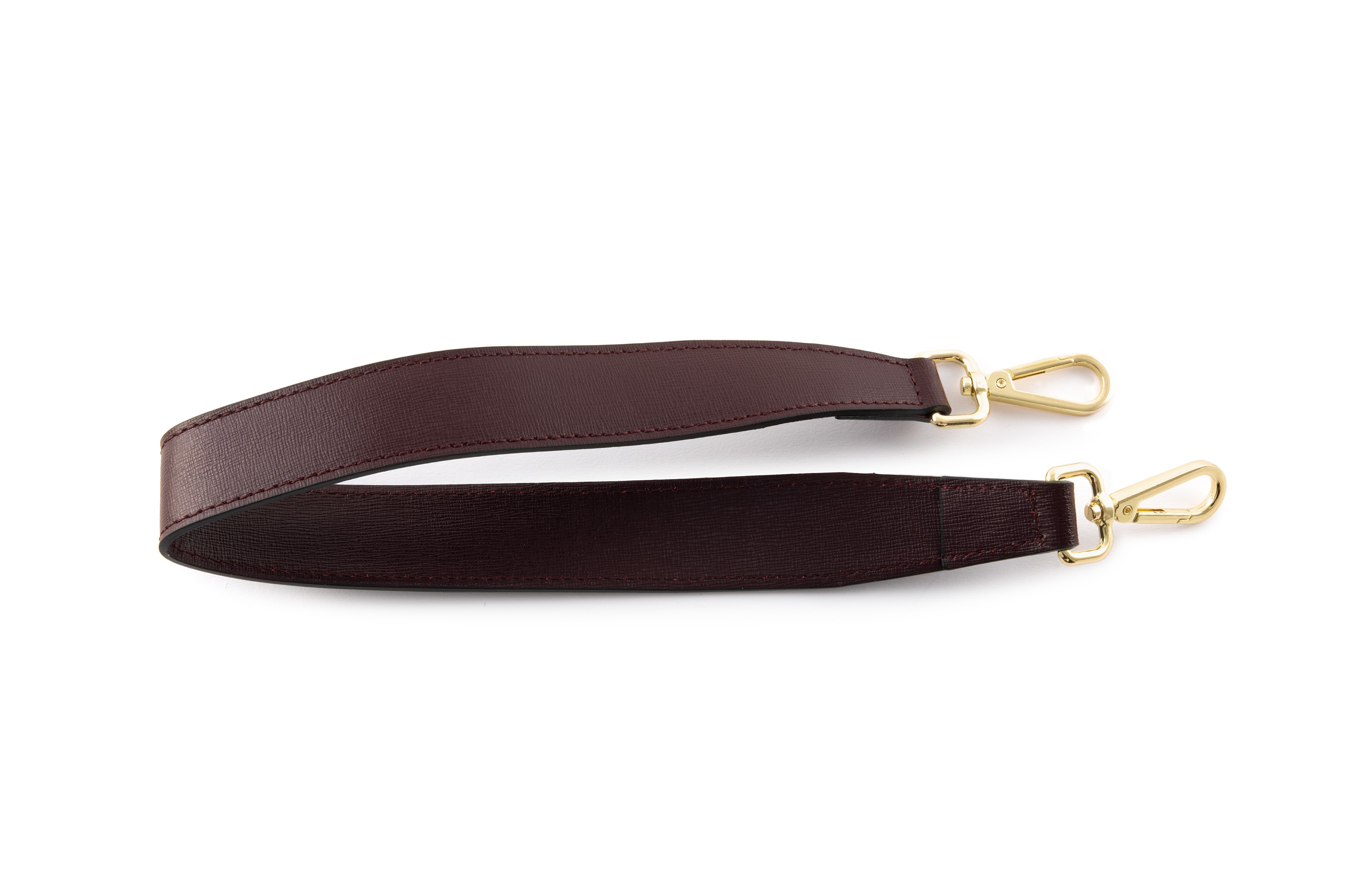 Saffiano leather Shoulder strap - Camelia Roma