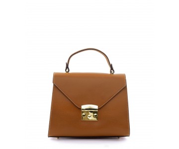 Saffiano Leather Crossbody bag - Camelia Roma